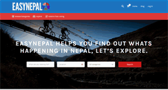Desktop Screenshot of easynepal.com